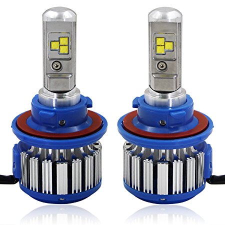 RCP - H13(9008) - LED Headlight CREE Bulbs Conversion Kits   Canbus (1 Pair) - 80W 7200Lm White(6,000K) - 2 Year Warranty