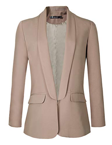 Urban CoCo Women's Office Blazer Jacket Open Front