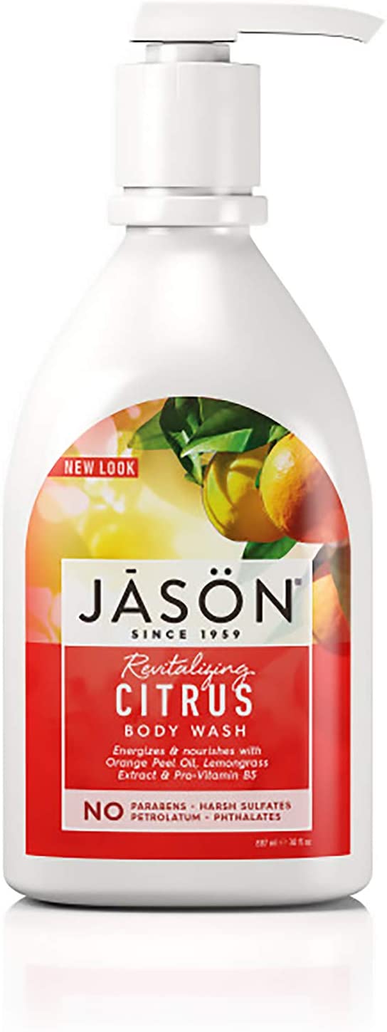 Jason Revitalizing Citrus Pure Natural Body Wash 30 Fluid Ounces