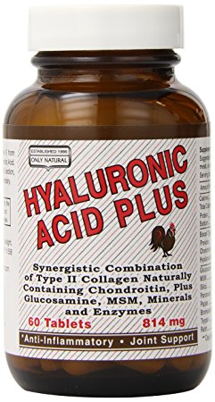 Only Natural Hyaluronic Acid Plus, 60-Count