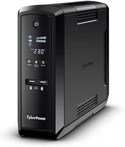 Cyberpower CP1300EPFCLCD-UK Backup UPS PFC Pure Sinewave 1300VA/780W 2 x UK Sockets 4 x IEC