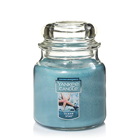 Yankee Candle Medium Jar Candle, Ocean Star