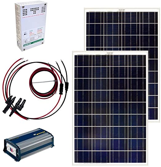 Grape Solar GS-200-KIT 200-Watt Off-Grid Solar Panel Kit