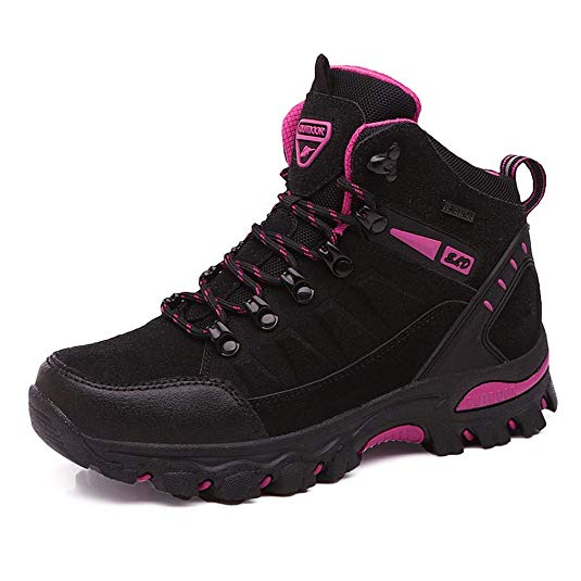 UUFLYME Women‘s Hiking Boots and Wear-Resistant Climbing Sneakers