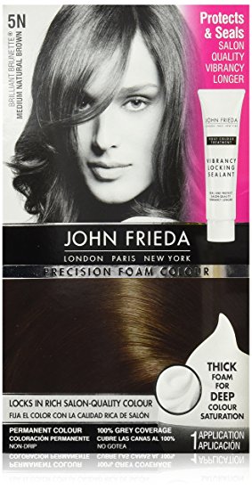 John Frieda Precision Foam Colour, Medium Natural Brown 5N