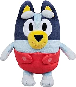 Bluey Friends Plush Soft Toy | Baby Bluey Plush Toy with Removable Nappy (Diaper)