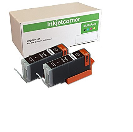 Inkjetcorner 2 Big Black Compatible XL Ink Cartridge with Chip Replacement for PGI-270 PGI-270XL Series MG5700 MG6800 MG5721 MG5722 MG6820 MG6821 MG6822 MG7720 TS5020 TS6020 TS8020