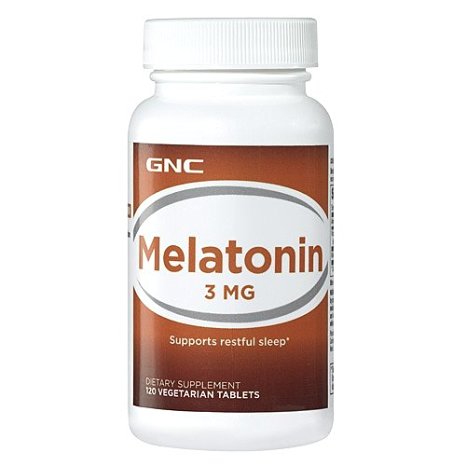 GNC Melatonin 3 mg 120 Vegetarian Tablets