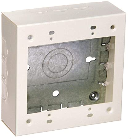 Wiremold V5748-2 4-3/4" 500/700 2 Gang Switch & Receptacle Box Fitting