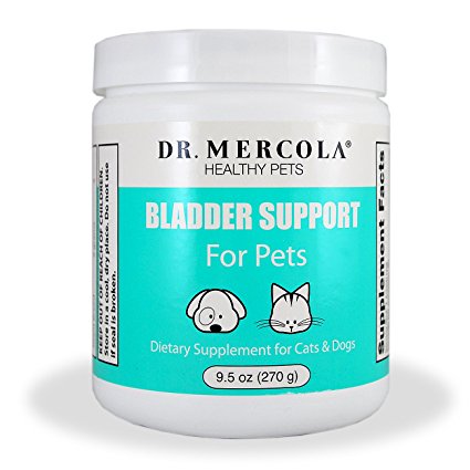 Dr. Mercola Healthy Pets Bladder Support Dietary Supplement for Cats and Dogs - 9.5 oz (270g)