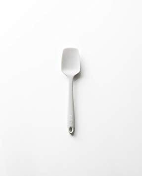 GIR: Get It Right GIRSUM312SWT Premium Silicone Mini Spoonula 8 In, Studio White