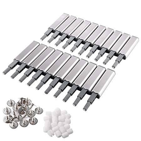 10Pcs Push to Open System Damper Buffer Door Cabinet Drawer Hinges Heavier Catch
