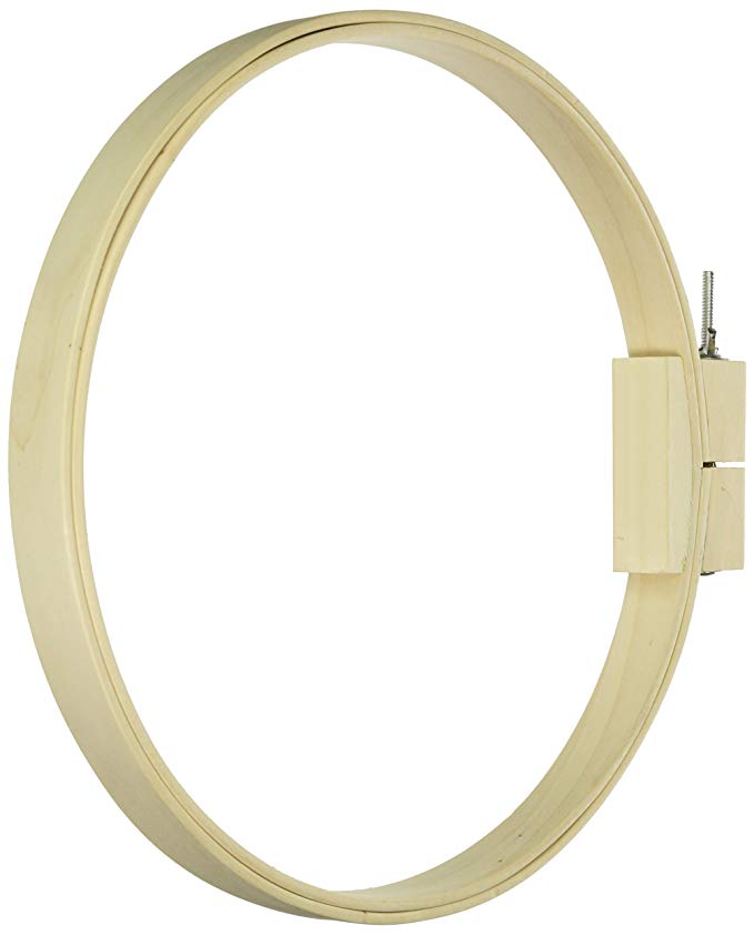 Frank A. Edmunds 12-inch Round Wood Quilt Hoop,5588