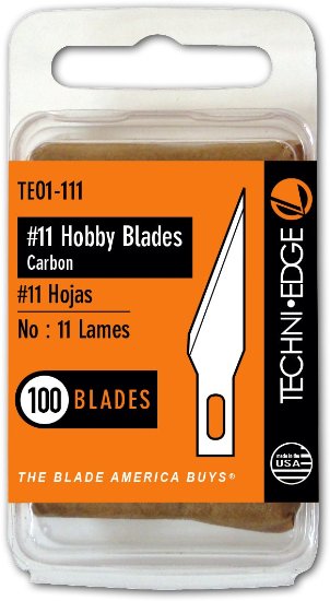 Techni Edge 11 Hobby Blades - 100 Pack