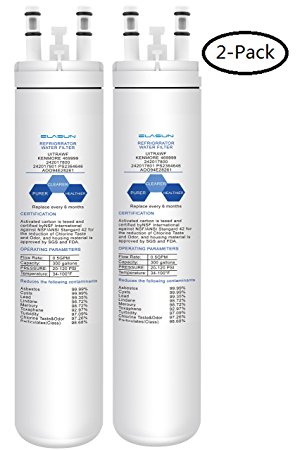 ULTRAWF Refrigerator Water Filter Replacement for Frigidaire Pure Source Ice and Water KENNMORE-469999 ULTRAWF Water Filter by ELASUN (2-PCS)