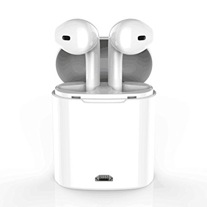 Headphones , Stereo In-Ear Earpieces Earphones Hands Free Noise Cancelling for Apple airpods iPhone X 8 8plus 7 7plus 6S Samsung Galaxy S7 S8 IOS Android Smart Phones