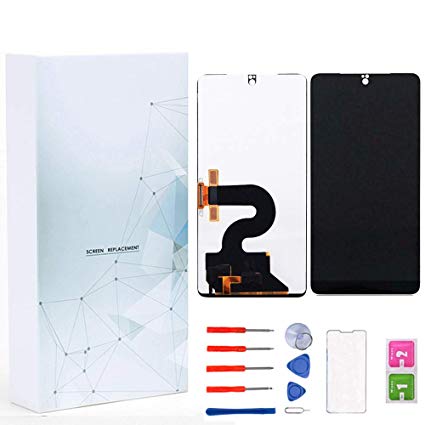 Maojia Essential PH-1 LCD Display Touch Screen Digitizer Replacement Assembly Glass Panel Complete Full for Essential Phone PH-1 5.7 inch (Black)