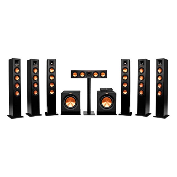 Klipsch Reference Premiere HD Wireless 7.2 Channel Floorstanding Speaker System with HD Control Center