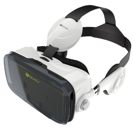 iDudu VR, Virtual Reality Headset with Headphone for 4.0 - 6.2 inch Smartphone