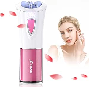 Women's Epilator, Wireless Facial Epilator for Face & Body, Electric Face Epelator with LED Light, Painless Mini Epilator for Intimate Area, Face, Armpit, Leg, Bikini Zone