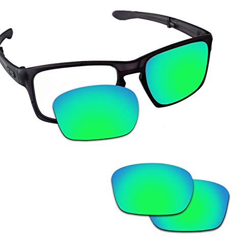 Fiskr Anti-saltwater Replacement Lenses for Oakley Sliver Sunglasses - Various Colors