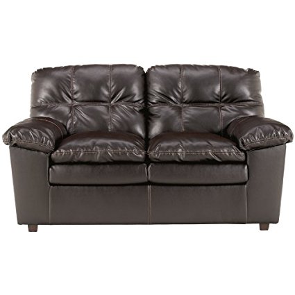 Signature Design by Ashley Jordon Loveseat in Java DuraBlend