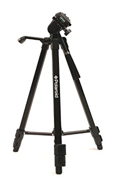 Polaroid 50-inch Photo / Video Travel Tripod Includes Deluxe Tripod Carrying Case For Digital Cameras & Camcorders