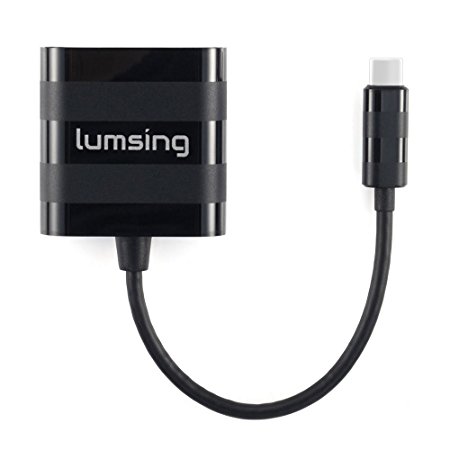 Lumsing High Speed USB 3.1 Type C to HDMI Adapter for MacBook 12 inch, ChromeBook Pixel, Nokia N1, ASUS G501, Dell Venue 8 Pro/10 Pro, 20 CM PVC