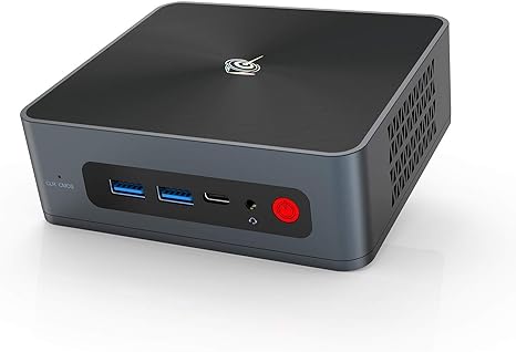 Beelink New 8th Generation Intel 4 Cores 8 Thread i5-8279U Processor(up to 4.1GHz), Mini pc with 8G DDR4 RAM/256GB NVMe M.2 SSD,Support 4K Dual HDMI Display,WiFi5,BT5.0, 4*USB 3.0