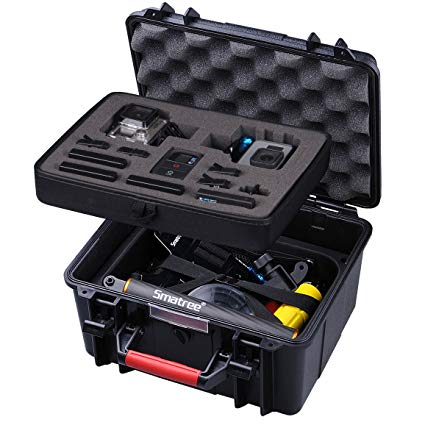 Smatree GA700-2 with ABS materials Floaty/Water-Resist Hard Case for Gopro Hero 5,4, 3 , 3, 2,1-(Camera and Accessories NOT included)