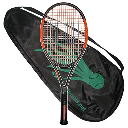 Wilson 2017 Burn 100 Team Adult - Full Carbon Fiber - Strung with Cover - Tennis Racquet (4-1/4)