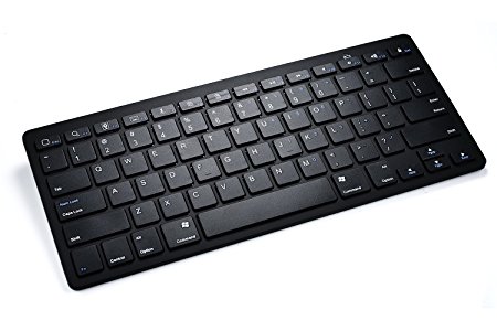 Verizon Ellipsis 7 / 8 /10 Wireless Keyboard, COOPER B1 Wireless Bluetooth QWERTY Keyboard Tablet Smartphone Compact Portable Ultra Light Slim for Verizon Ellipsis 7 / 8 /10 (Black)