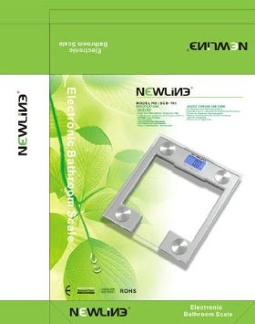NewlineNY Newline SCB - 105 Newline Digital Talking Bathroom Scale 440 Pound Capacity