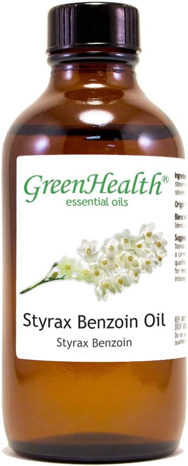 Essential Oil - 4 fl oz - 100% Pure Essential Oil - GreenHealth (Styrax Benzoin)