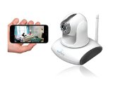 Bayit Cam HD BH1818 Plug and Play Wireless Pan and Tilt 720P Wi-FiIP Internet Surveillance Camera With Two-Way Audio Night Vision Push Notifications and WPS View From Anywhere with the Bayit Cam App