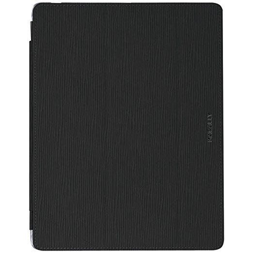 Macally COVERMATE Hardshell Clear Case/Detachable Cover iPad 3 Black (COVERMATE)