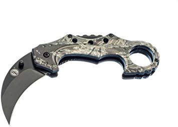 SE KC-H9073DCAF Karambit/Hawkbill Style Folding 6.5" Knife