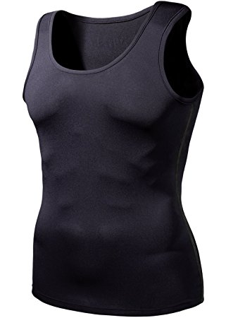 Tesla Men's Cool Dry Compression Muscle Tank Top Baselayer Sleeveless N15