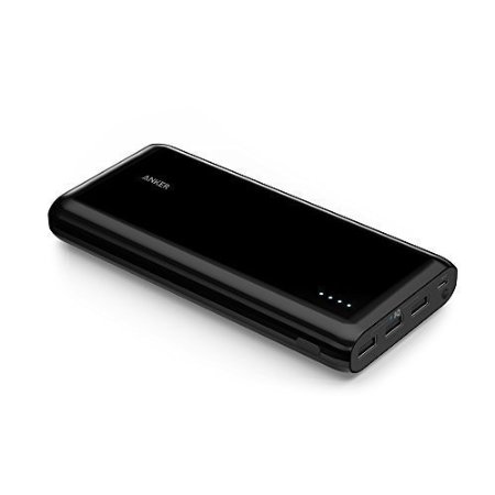 [Upgraded Capacity] Anker Astro E7 Ultra-High Capacity 26800mAh 3-Port 4A Compact Portable Charger External Battery Power Bank with PowerIQ Technology for iPhone, iPad, Samsung and More (Black)