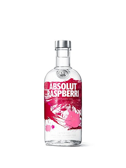 Absolut Raspberry Swedish Vodka, 70 cl