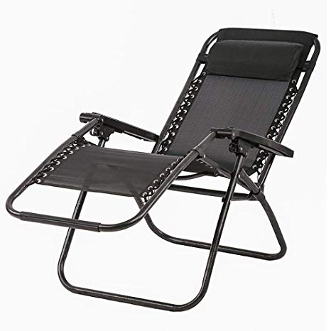 FDW Extra Wide Zero Gravity Recliner Lounge Patio Pool Folding Beach Chair New