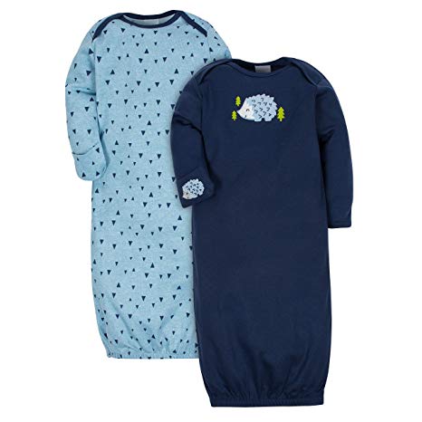 Gerber Baby Boys' 2-Pack Gown