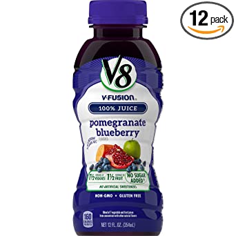 V8 Pomegranate Blueberry, 12 Fl Oz (Pack of 12)
