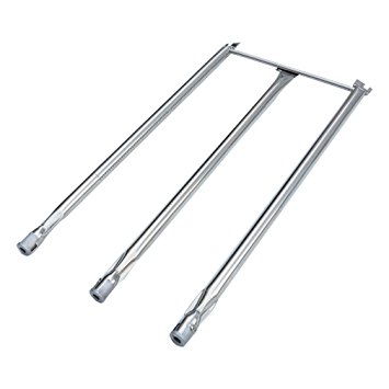 Onlyfire Stainless Steel Burner Tube Set for Weber Genesis Silver B and C, Spirit 700 and Genesis Gold Gas Grills (28 1/8 x 12 3/4 inches)
