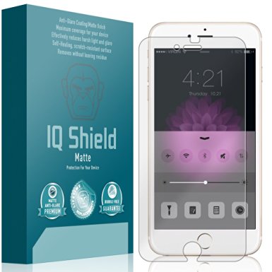 iPhone 7 Screen Protector, IQ Shield® Matte Full Coverage Anti-Glare Screen Protector for iPhone 7 Bubble-Free Film - with Lifetime Warranty