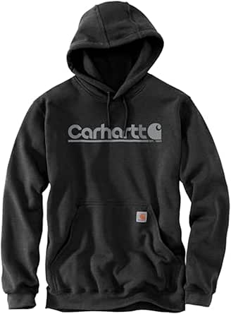 Carhartt Men's Rain Defender Loose Fit Midweight Logo Graphic Sweatshirt