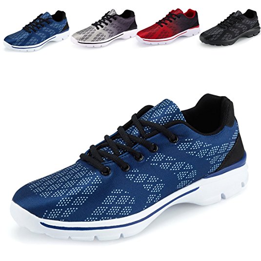 Caitin Mens Casual Walking Shoes Lightweight Breathable Running Tennis Sneakers