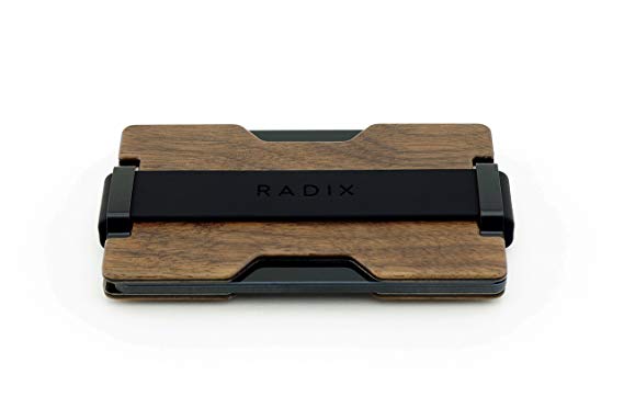 Radix Element Slim Wallet - RFID Blocking Minimalist Card Holder Money Clip