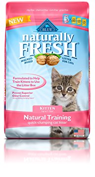 BLUE Naturally Fresh Kitten Training Quick-Clumping Cat Litter 14-lb