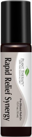 Rapid Relief (formerly Pain-Aid) Synergy Pre-Diluted Essential Oil Roll-On 10 ml (1/3 fl oz). Ready to use!